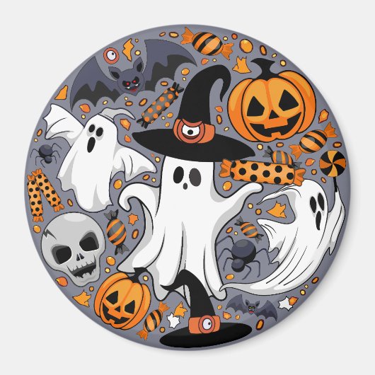 Geister Spooky und gruselige Niedliche Monster Magnet (Vorne)