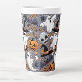 Geister Spooky und gruselige Niedliche Monster Milchtasse (Vorderseite)