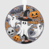 Geister Spooky und gruselige Niedliche Monster Ornament (Rückseite)