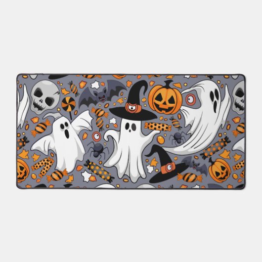 Geister Spooky und gruselige Niedliche Monster Schreibtischunterlage (Vorderseite)