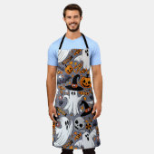 Geister Spooky und gruselige Niedliche Monster Schürze (Getragen)