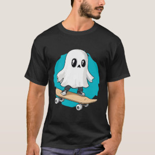 Geister Trippy Vaporwave Halloween Techno Rave Edm T-Shirt