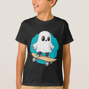 Geister Trippy Vaporwave Halloween Techno Rave Edm T-Shirt