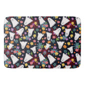 Geister und Blume Badematte (Vorderseite)