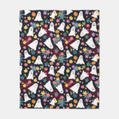 Geister und Blume Fleecedecke (Vorderseite)