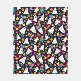 Geister und Blume Fleecedecke