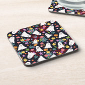 Geister und Blume Getränkeuntersetzer (Linke Seite)