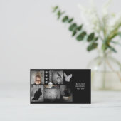 Geister und Hasen Visitenkarte (Stehend Vorderseite)