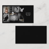 Geister und Hasen Visitenkarte (Vorne/Hinten)