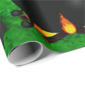 Geister und Hexen Geschenkpapier (Rolleneckpunkt)