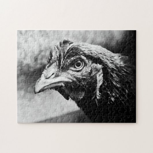 Geister und Hühner Puzzle (Horizontal)