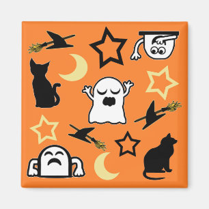 Geister und Katzen Magnet
