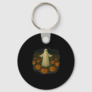 Geister und Kürpen! Halloween! Schlüsselanhänger