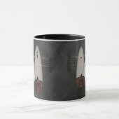 Geister und Pumpkins-Tasse Tasse (Zentrum)