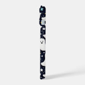 Geister und Sterne iPhone 15 Hülle (Linke Seite)