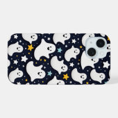 Geister und Sterne iPhone 15 Hülle (Rückseite (Horizontal))