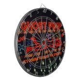Geister-Zuhälter-Dartboard Dartscheibe (Vorderseite Links)
