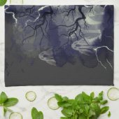 Geisterbaum Geschirrtuch (Gefaltet)