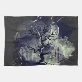 Geisterbaum Geschirrtuch
