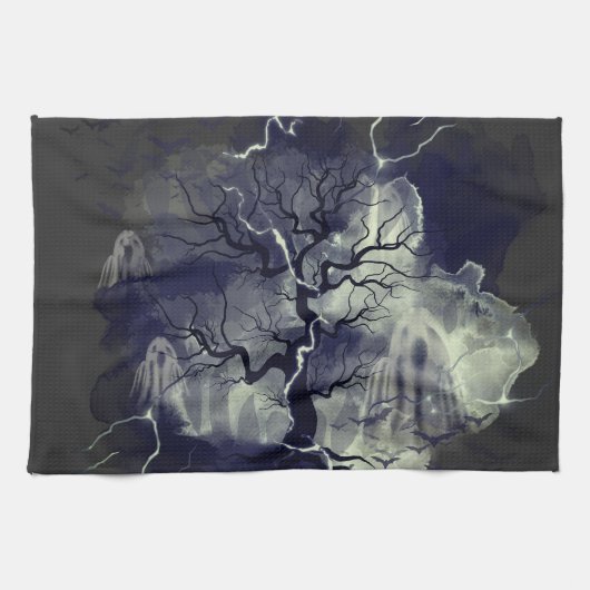 Geisterbaum Geschirrtuch (Horizontal)