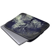 Geisterbaum Laptopschutzhülle (Vorne Knopf)