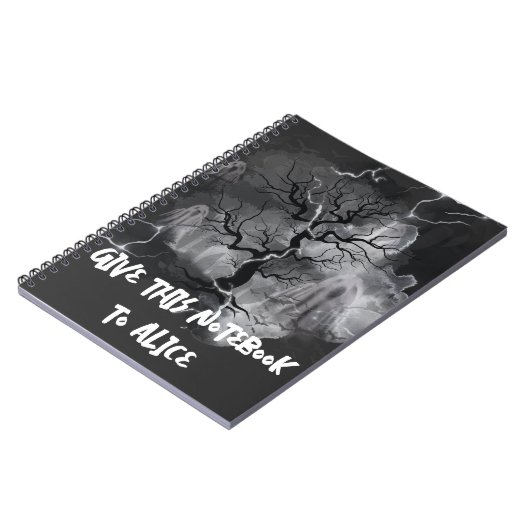 Geisterbaum Notizblock (Linke Seite)