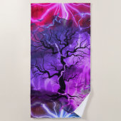 Geisterbaum Strandtuch (Vorderseite)