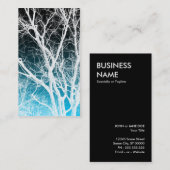 Geisterbaum Visitenkarte (Vorne/Hinten)
