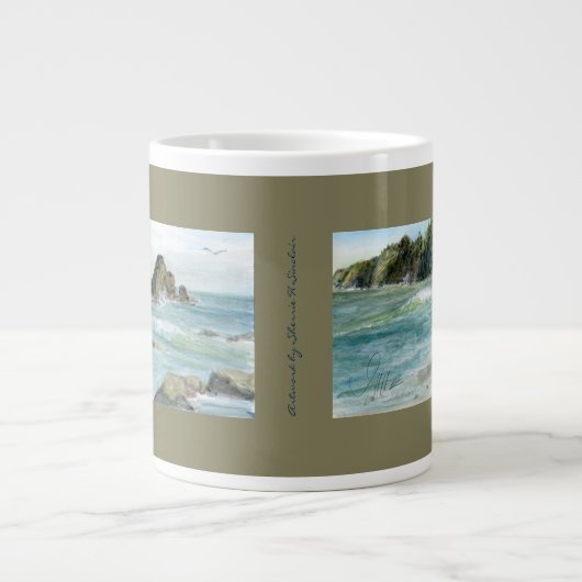 Geisterbild ABCs 20 Unze-Tasse Jumbo-Tasse (Vorderseite)