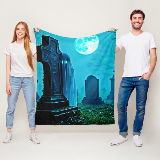 Geisterbild Fleecedecke (Beispiel)