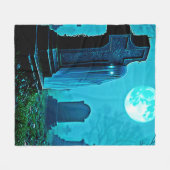 Geisterbild Fleecedecke (Vorderseite (Horizontal))