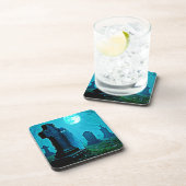 Geisterbild Getränkeuntersetzer (Rechte Seite)