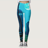 Geisterbild Leggings (Vorderseite)