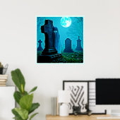 Geisterbild Poster (Heimbüro)
