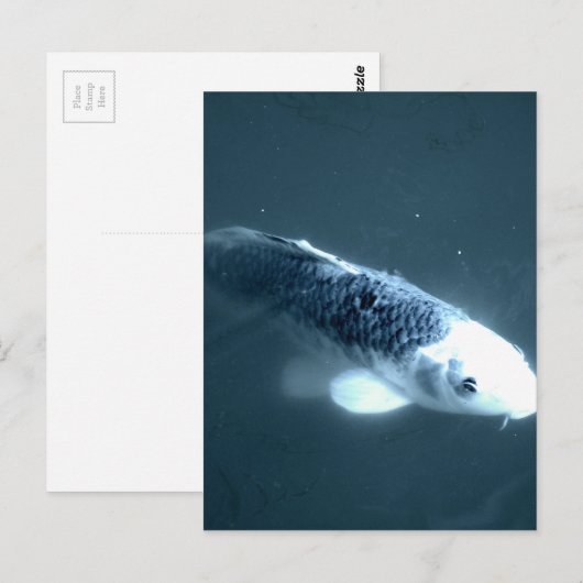 ‚Geisterfisch‘ Postkarte (Vorne/Hinten)