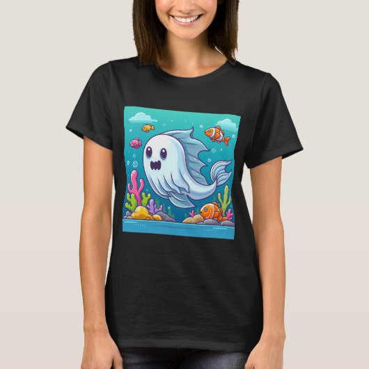 Geisterfisch T-Shirt (Vorderseite)