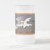 Geisterfliegen Hoch - Mattglas Bierglas (Mittel)