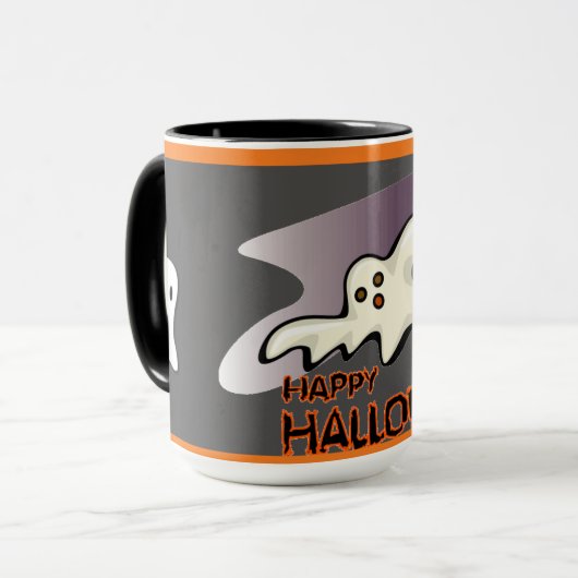 Geisterfliegen Hoch - Tasse (Vorderseite Links)