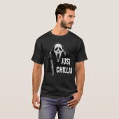 Geistergesicht nur Chillin T-Shirt (Vorne ganz)