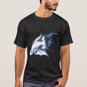 Geisterhaft Blau T-Shirt