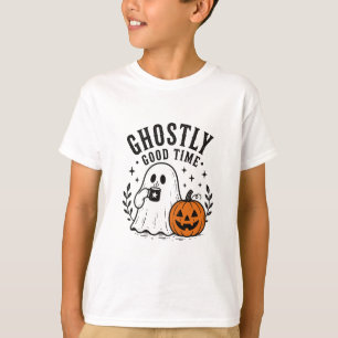 Geisterhaft gute Zeit Süßer Geist Kaffee Kürbis T-Shirt