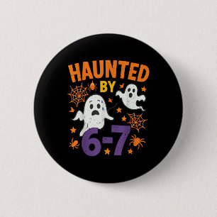 Geisterhafte 67 Geist-Mathe-Lehrer-Halloween-Kostü Button