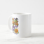 Geisterhafte 67 Meme Six Seven 6-7 Lustiger Intern Kaffeetasse (Vorderseite Links)