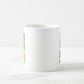 Geisterhafte 67 Meme Six Seven 6-7 Lustiger Intern Kaffeetasse (Mittel)