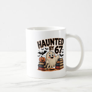 Geisterhafte 67-Meme Six Seven 6-7 Lustiger Intern Kaffeetasse