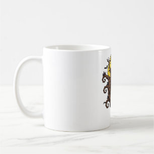 Geisterhafter Baumhaus-Grusel-Nacht-Halloween-Kuns Kaffeetasse