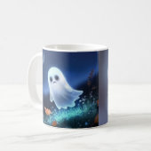 Geisterhafter Blick Kaffeetasse (Vorderseite Links)