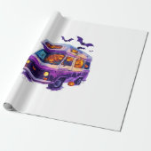 Geisterhafter Camper Van Geschenkpapier (Ungerollt)