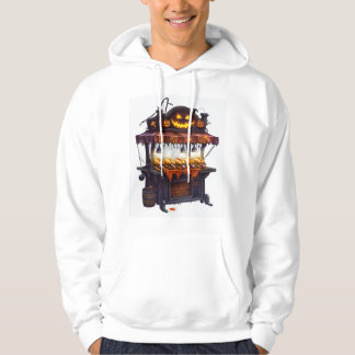 Geisterhafter Hot-Dog-Stand Hoodie