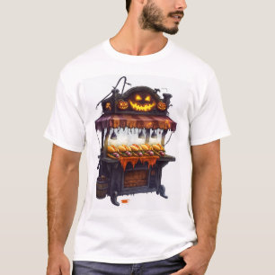 Geisterhafter Hot-Dog-Stand T-Shirt